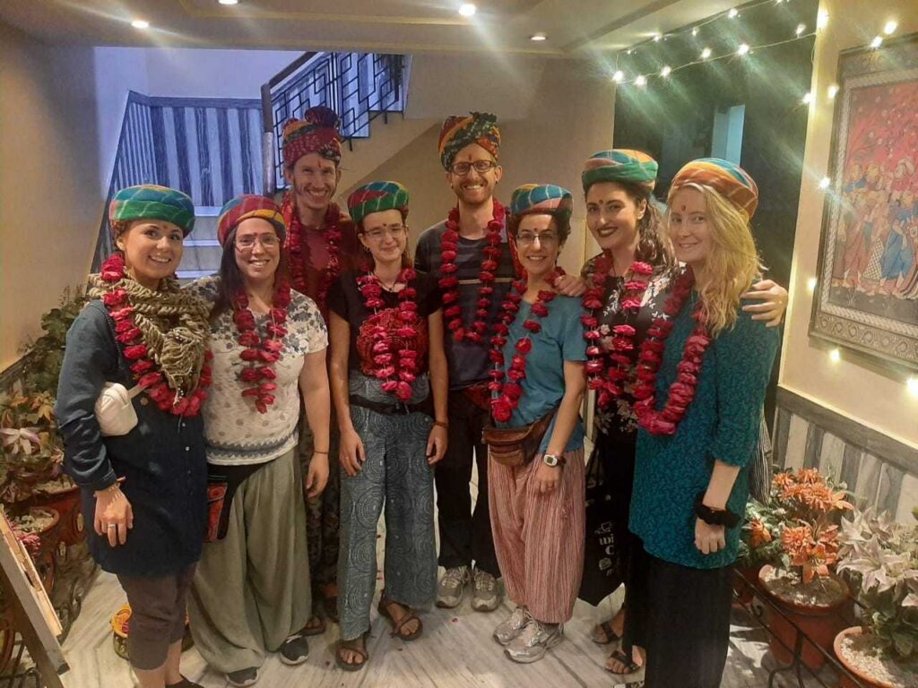 volunteer in India Jaipur festival