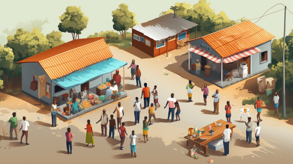 Volunteers connecting abroad